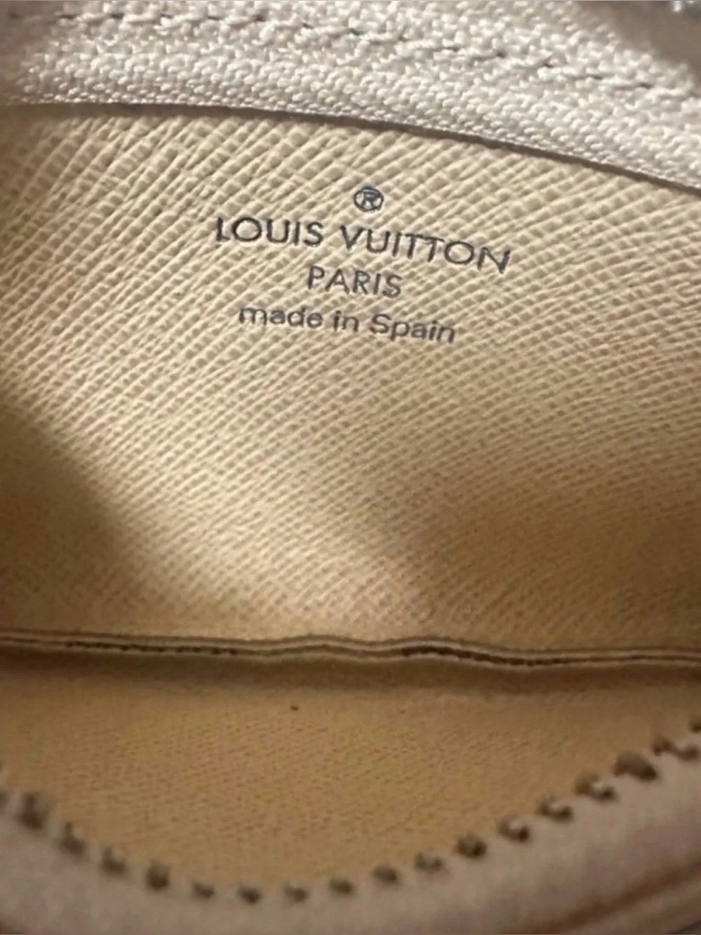 Louis Vuitton Key Pouch Damier Azur White/Blue